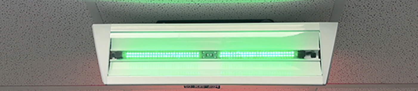 Go To Green Directional evacuation hardware